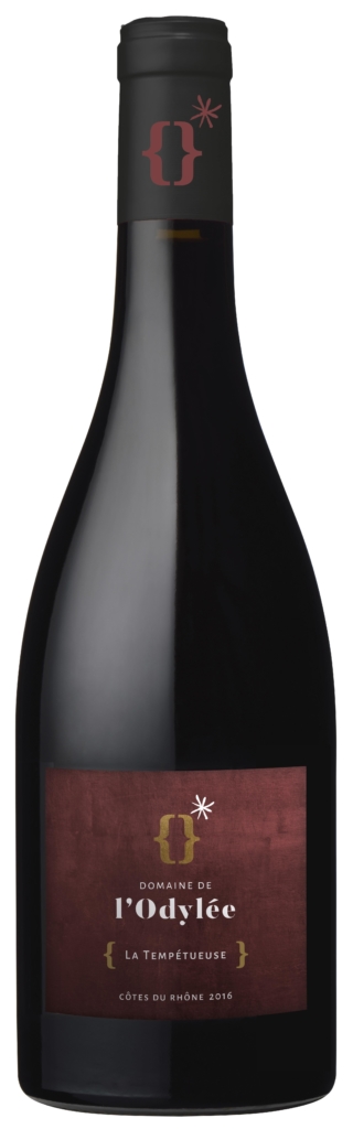 LODYLEE-TEMPETUIEUSE2 vin rosé cote du rhone 2017 la fougueuse domaine de l'Odylée