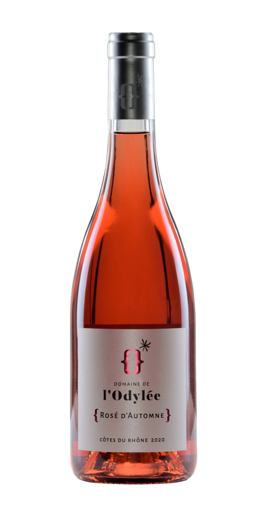 vin rouge cote du rhone 2019 Rosé d'automne domaine de l'Odylée