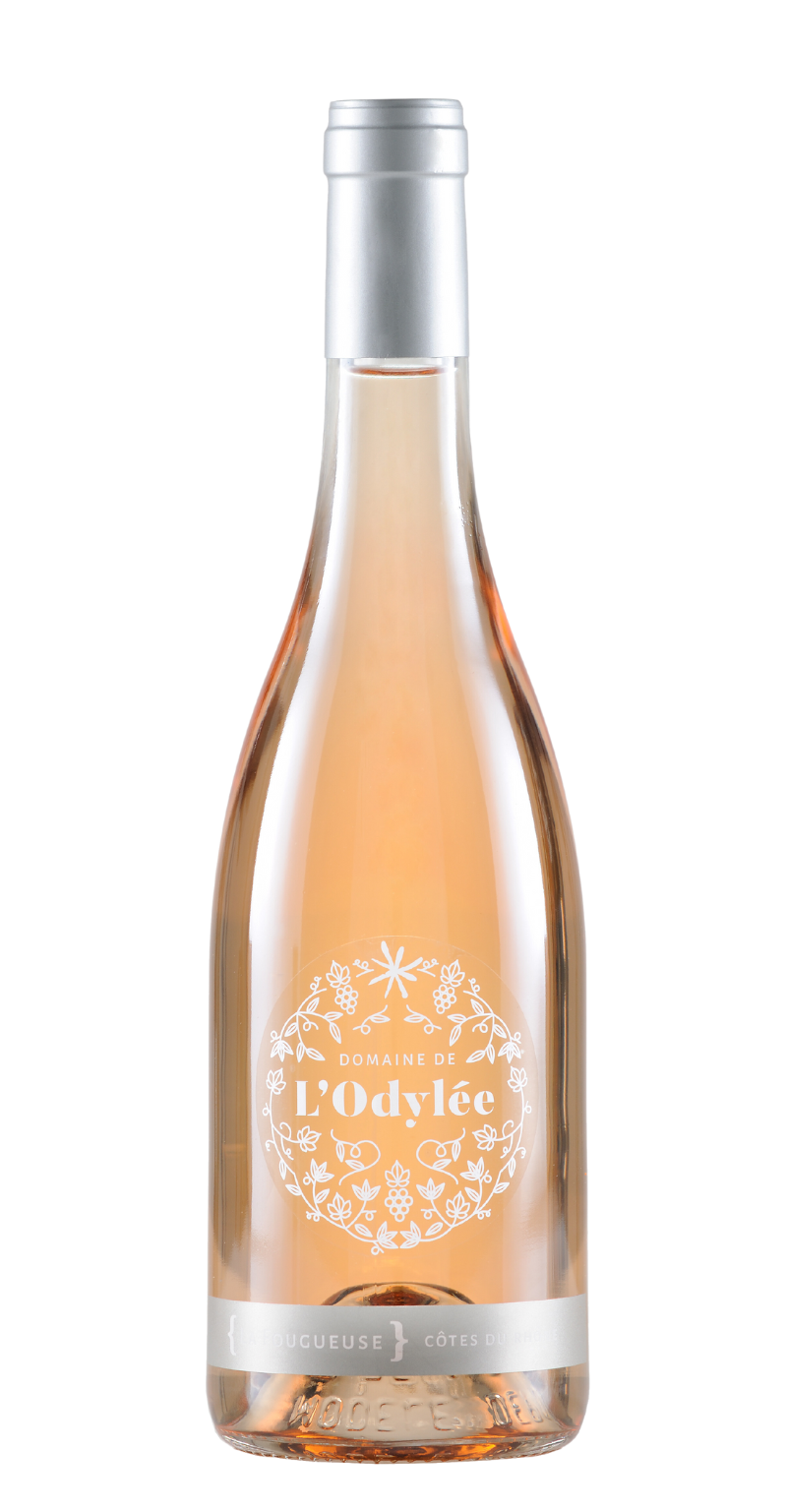 vin rosé cote du rhone 2017 la fougueuse domaine de l'Odylée