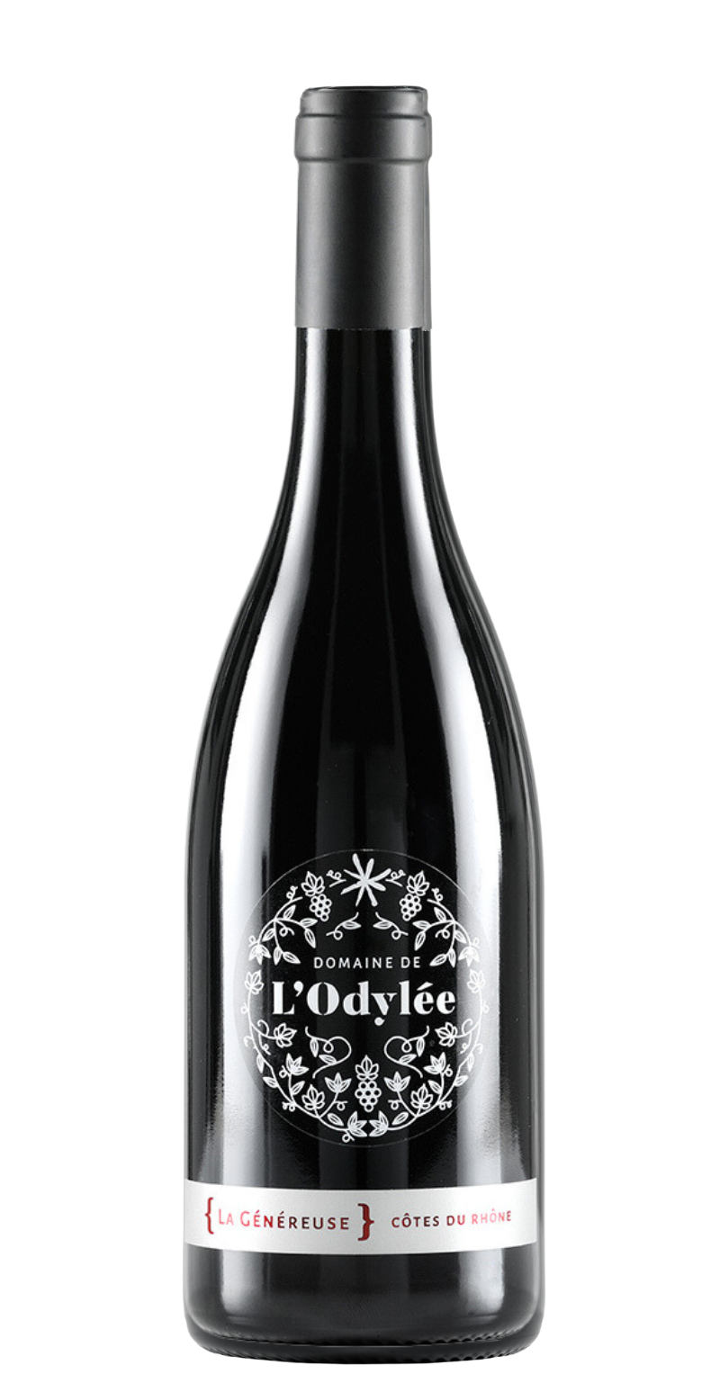 vin rosé cote du rhone 2017 la fougueuse domaine de l'Odylée